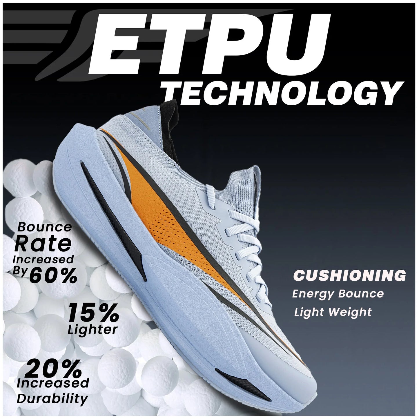 Men's ETPU Athleisure Sport Shoes