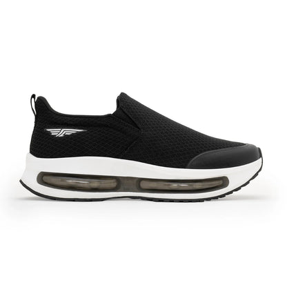 Men's Slip-On Walking Shoes – Black