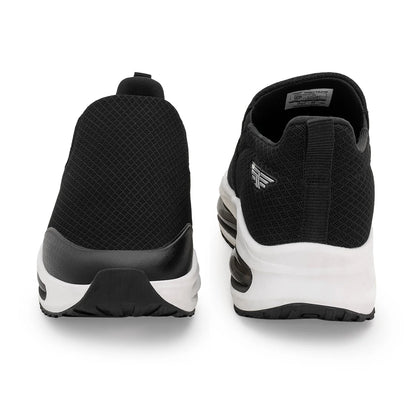 Men's Slip-On Walking Shoes – Black
